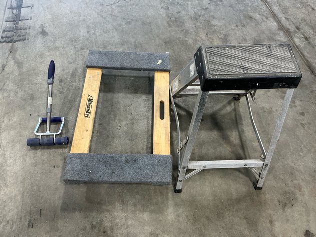 Image for Milwaukee Dolly, Werner Stool & Roller Tool