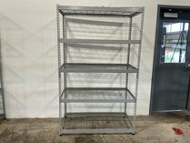 5-Tier Metal Rivet Shelving Unit