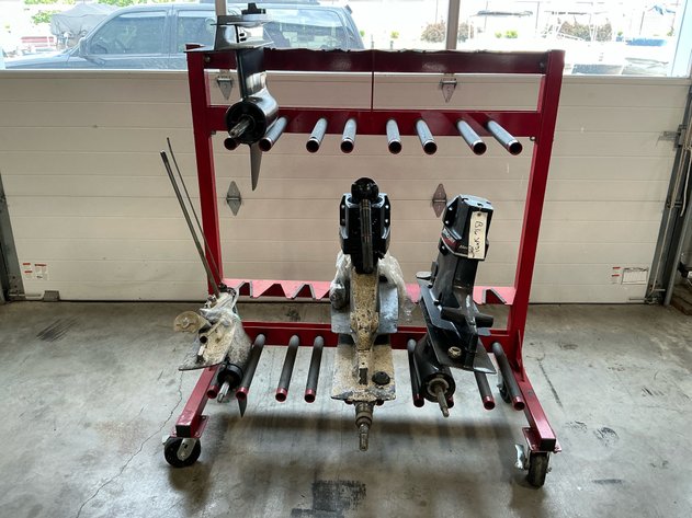 Image for Mercury MerCruiser Lower Units And Rack