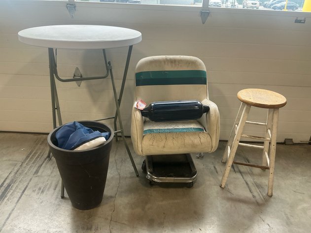 Image for Boat Seat, Fender And Assorted Furniture