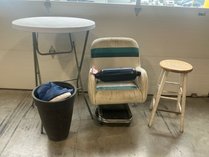 Boat Seat, Fender And Assorted Furniture