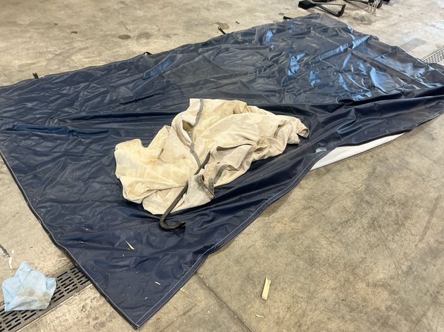 Image for Tarp, Canvas Cover, And Pry Bar