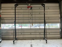 Mobile Gantry Crane With Electric Hoist