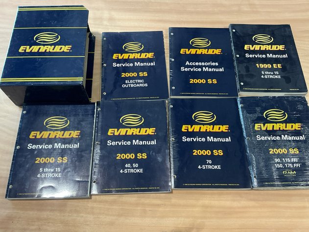 Image for Evinrude Outboard Service Manuals Set