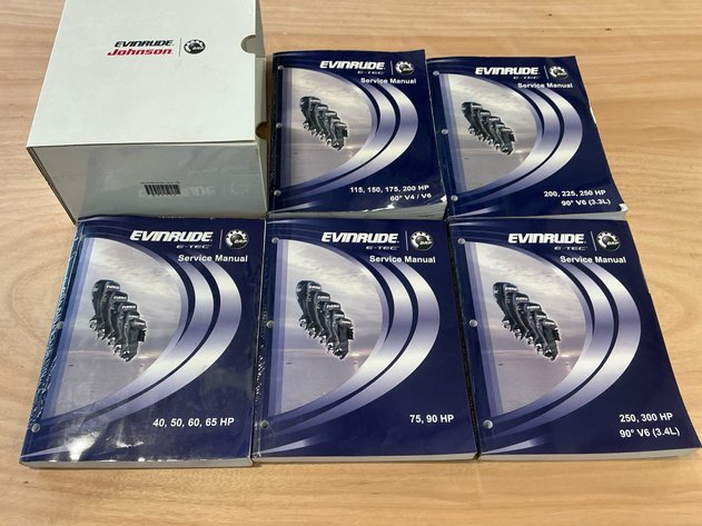 Image for 2008 Evinrude E-TEC Service Manual Box Set