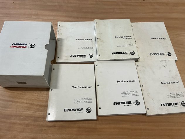 Image for 6 Evinrude E-TEC Service Manuals