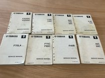 8 Yamaha Outboard Motor Service Manuals