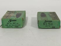 Sierra 25 Caliber Rifle Bullets