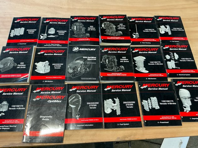 Image for Mercury Marine Service Manuals