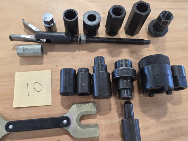 Image for Gearcase Nut Sockets & Carrier Tools