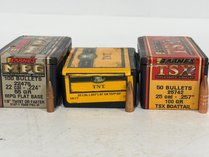 Barnes And Speer Reloading Bullets