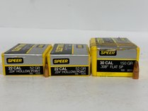 3 Boxes Speer Reloading Bullets