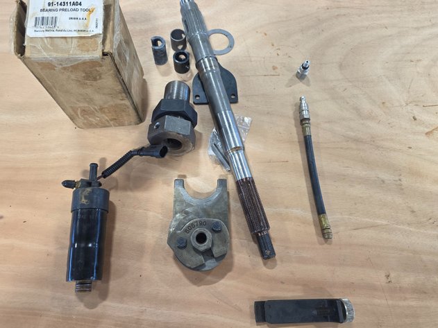 Image for Quicksilver Bearing Preload Tool  & Mercury Driveshaft