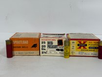 Three Boxes Of Shotgun Shells