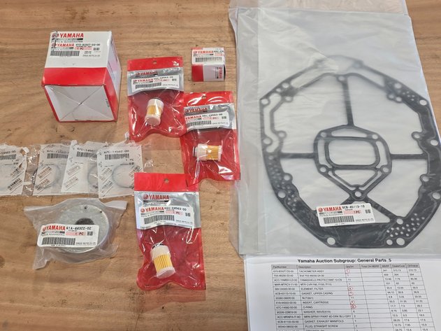 Image for Yamaha Genuine Marine Parts Lot