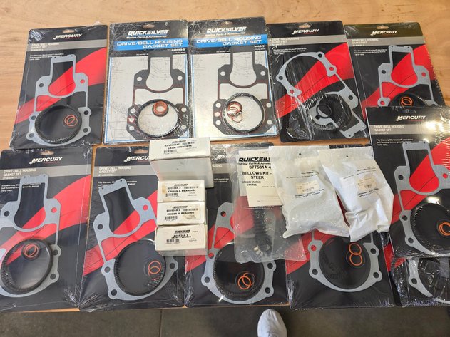 Image for Mercury Quicksilver Marine Parts Lot