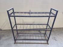 3-Tier Metal Wire Storage Rack