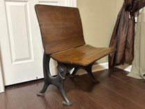 Antique North Manchester Ind School Desk