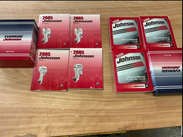 Image for 2005 And 2006 Johnson Service Manuals