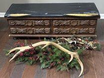 Lane Cedar Chest And Faux Garland