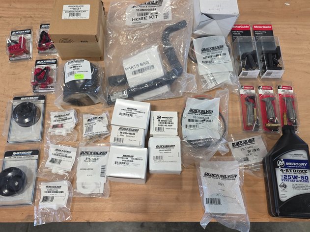 Image for Quicksilver And Mercury Marine Parts Lot