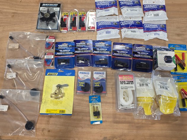 Image for 31 Pc Marine Parts And Accessories Lot