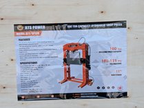 ATS 100 Ton Shop Press
