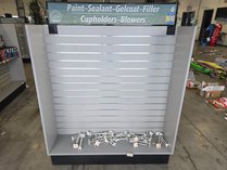 Slatwall Gondola Display Fixture