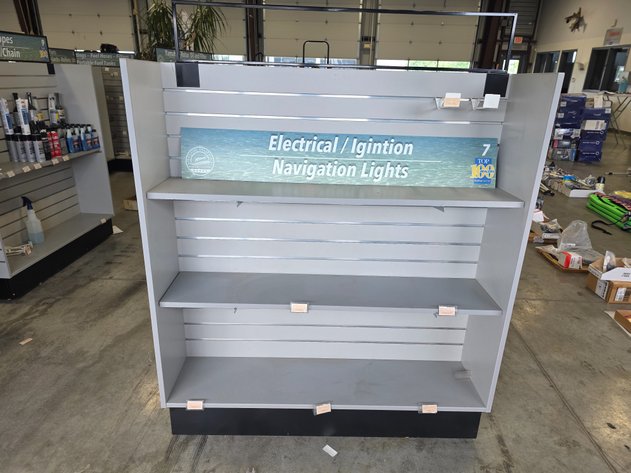 Image for Slatwall Gondola Display Fixture