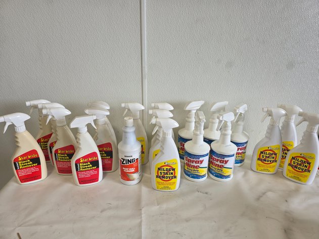 Image for 19 Assorted Marine Cleaning Supplies
