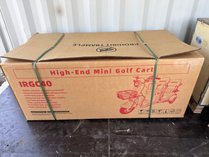 Unassambled IRGC40 Mini Golf Cart