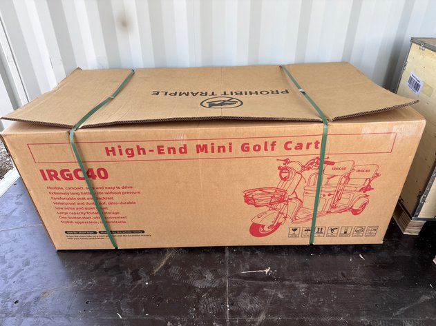 Image for Unassambled IRGC40 Mini Golf Cart
