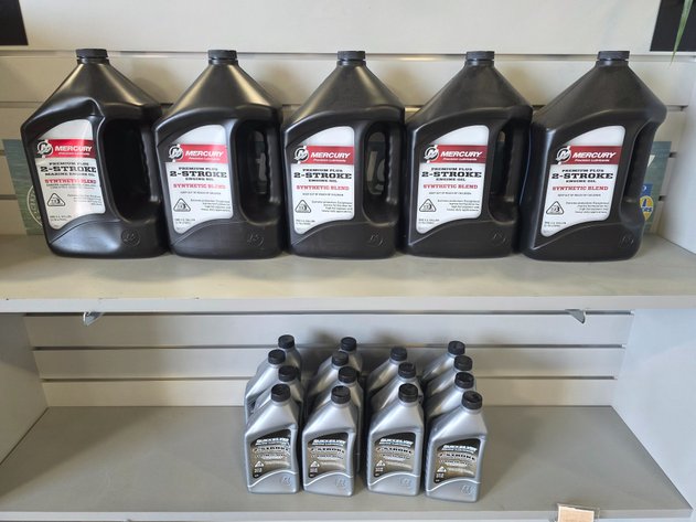 Image for Mercury And Quicksilver 2-Stroke Oil