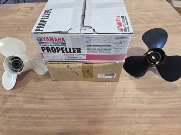 Image for 2 Yamaha Outboard Motor Propellers