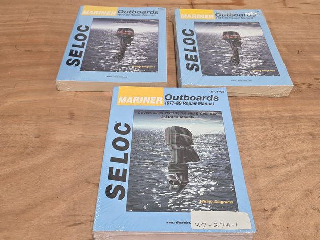 Image for 3 Seloc Mariner Outboards Repair Manuals