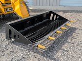 Wolverine Skid Steer 84" Rock Bucket
