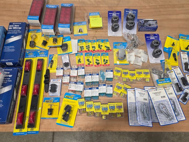Image for Assorted Marine And Trailer Accessories Lot