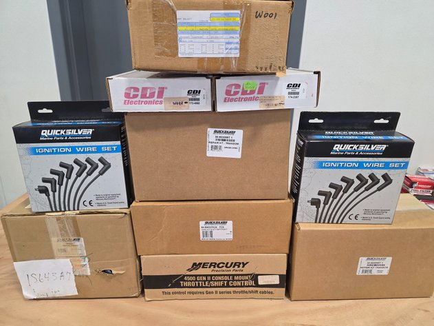Image for 10 Assorted Marine Replacement Parts