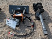 Wolverine Mini Skid Steer Auger