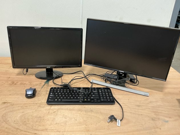 Image for Samsung And Acer Monitors
