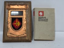 Military Manual And Presentation Plaque