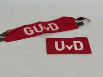 Two East German Military Duty Armbands
