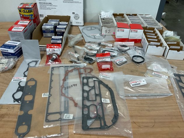 Image for Yamaha And OEM Marine Parts Lot