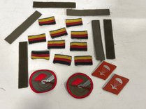 Assorted Military Uniform Insignia Patches