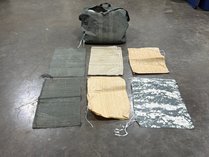 Canvas Duffel Bag And Woven Utility Sacks
