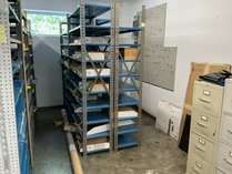 4 Safco Steel Shelving Units