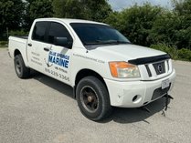 2008 Nissan Titan 4WD Truck w/ Hinker Snow Plow