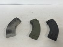 Three Ak-47 30-Round Mags And Loader