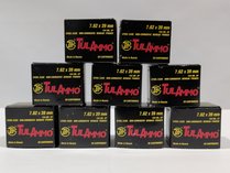 Tul Ammo 7.62 x 39mm Ammunition