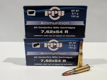 PPU 7.62x54R Ammunition